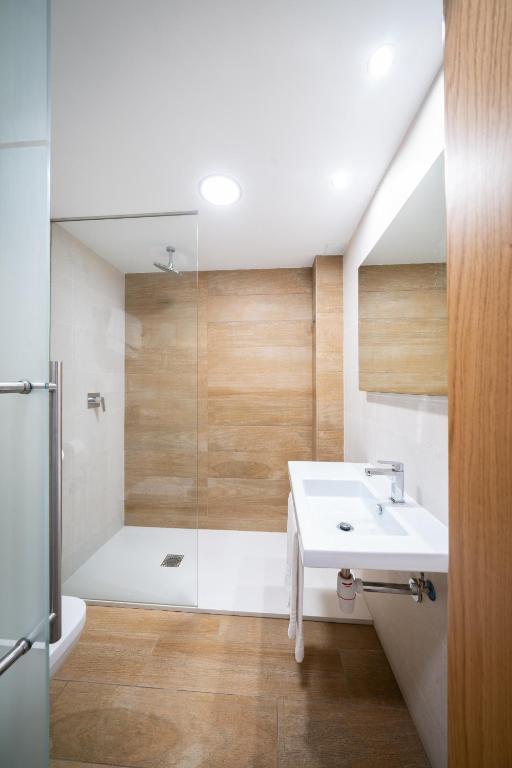 Koupelna v ubytování Hotel La Colina