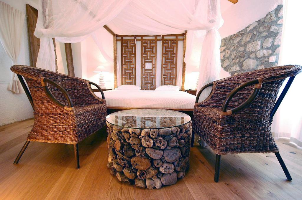 Część wypoczynkowa w obiekcie Boutique Hotel Placa