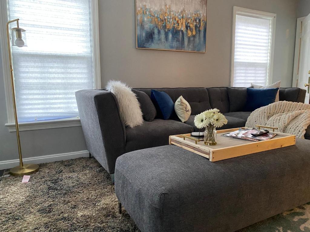 Cozy, 1st floor apartment 2bdrms Plus Semi Private room with Futon Pets with fee Family Friendly Close to Everything photo