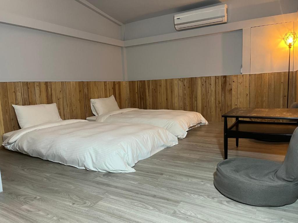 Postel nebo postele na pokoji v ubytování Anson 19 B&B