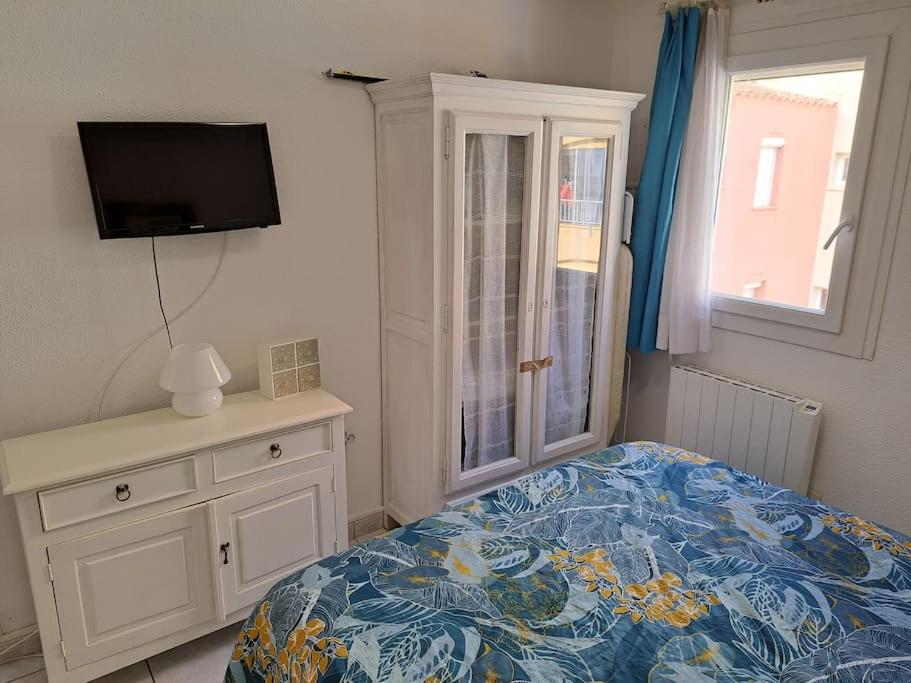 Posteľ alebo postele v izbe v ubytovaní Superbe vue pour ce joli T3 " la Pêcherie"