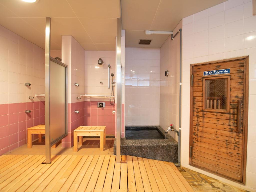 Koupelna v ubytování Chateraise Lodge Kasugai