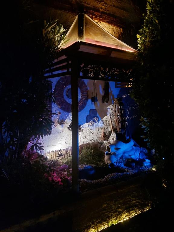 Zahrada ubytování B&B Corte Colli Antichi