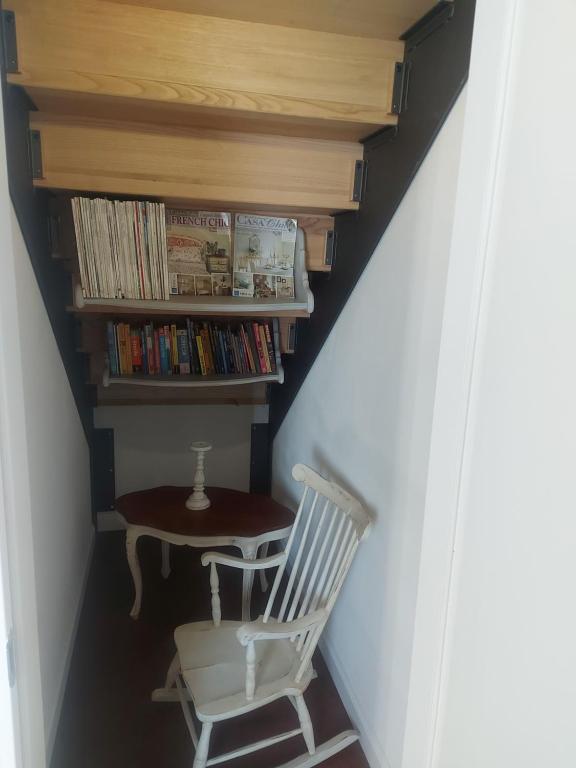 Knihovna v bed and breakfast