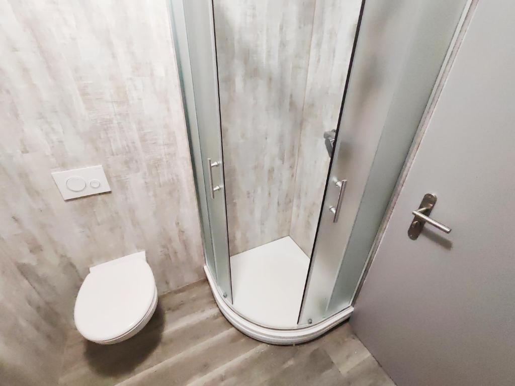 Koupelna v ubytování Hotel Stará Škola