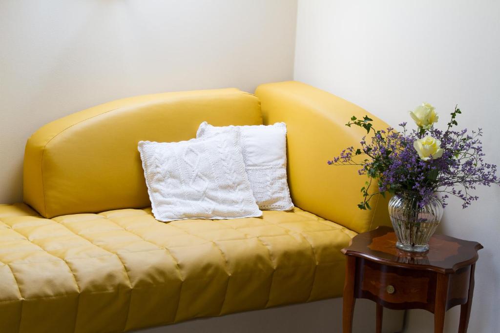 Posezení v ubytování Villa di Cazzano - BioLuxury Living