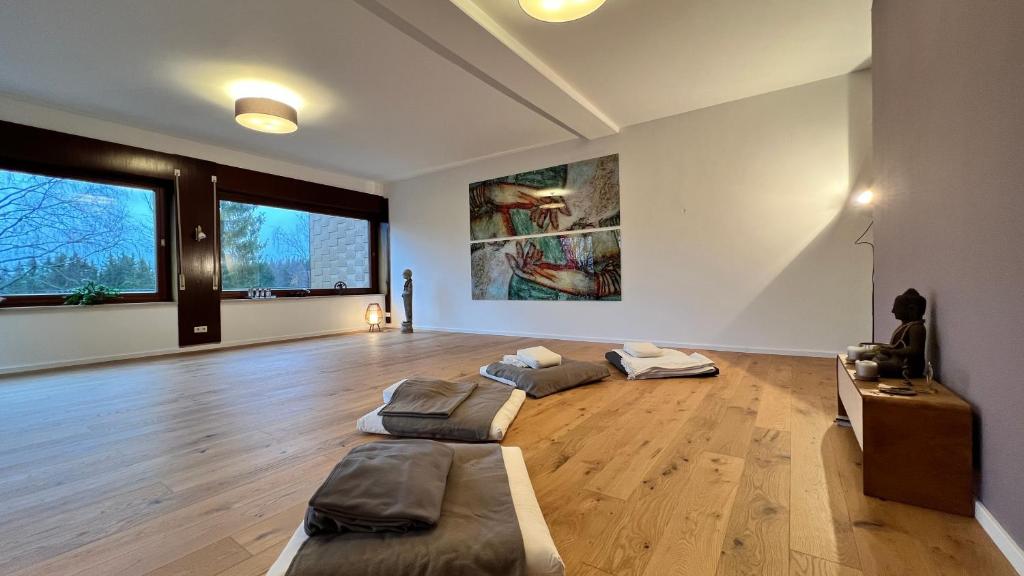Posezení v ubytování Unsereins Hotel