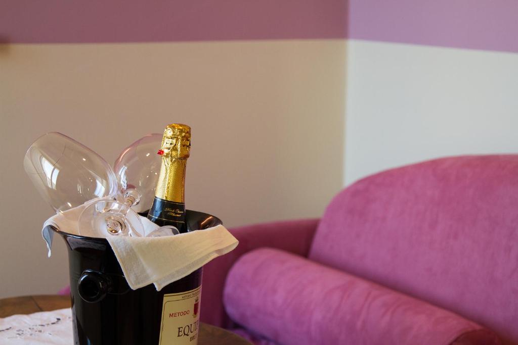 Nápoje v ubytování Villa di Cazzano - BioLuxury Living