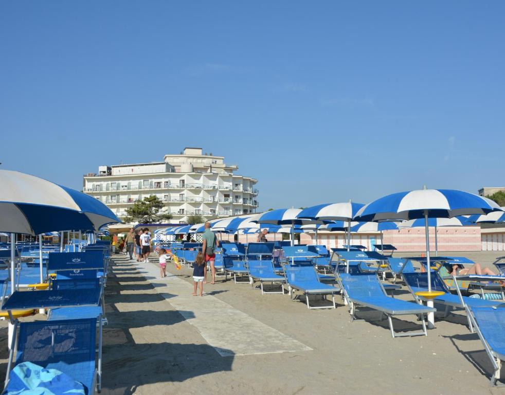 Fotografie z fotogalerie ubytování Hotel Bellevue Beach - sul mare v destinaci Milano Marittima