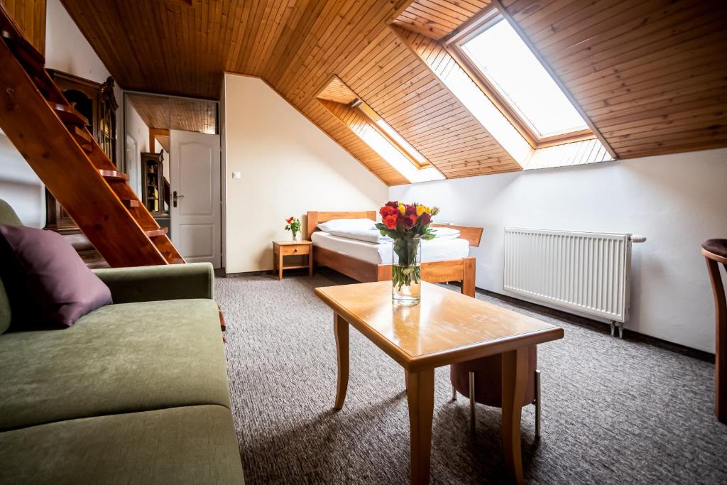 Posezení v ubytování Hotel Squash Centrum