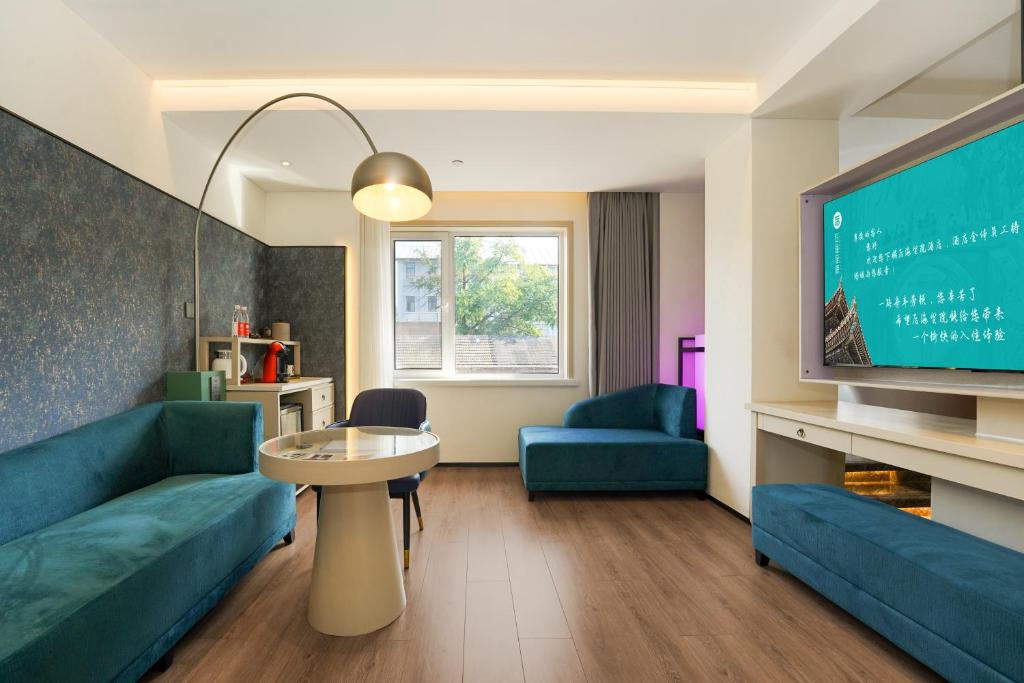 Posezení v ubytování Houhai Hotel