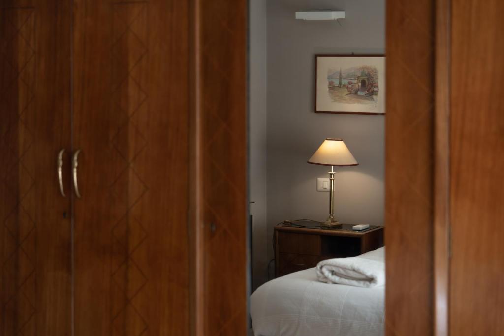 A bed or beds in a room at Casa dei Ruscelli