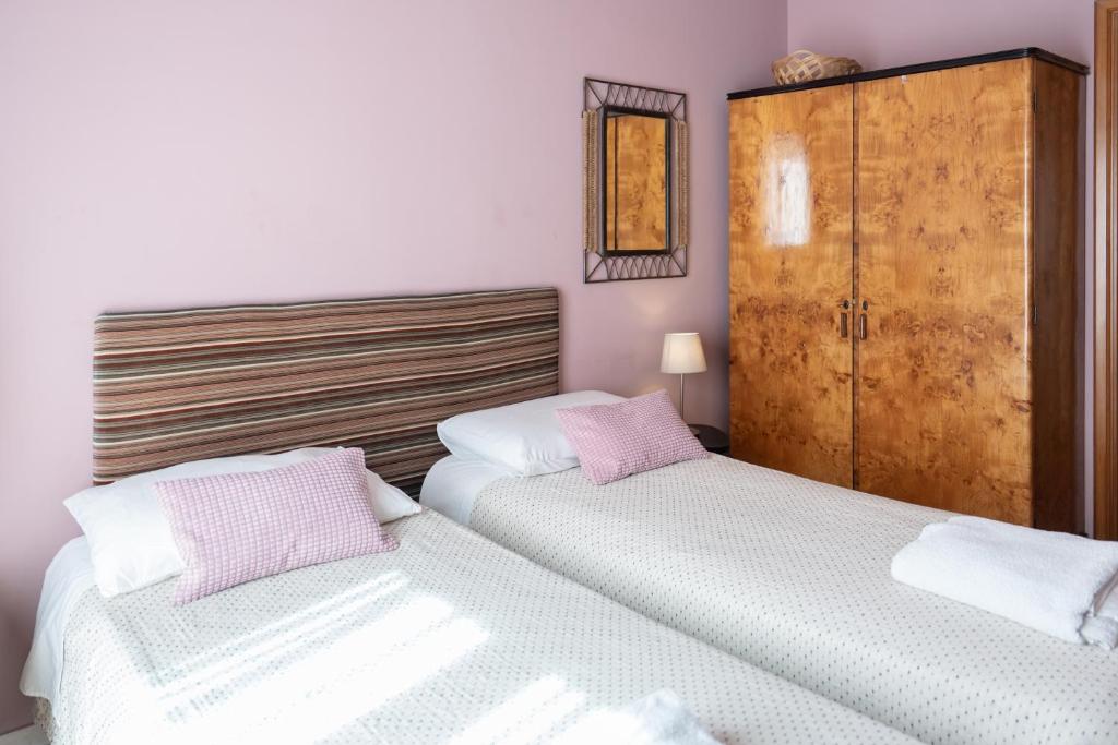 A bed or beds in a room at Casa dei Ruscelli