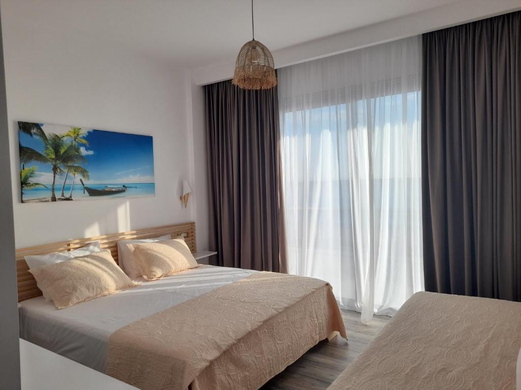 Anxhelos Hotel - Deluxe Triple Habitación Con Vista Al Mar