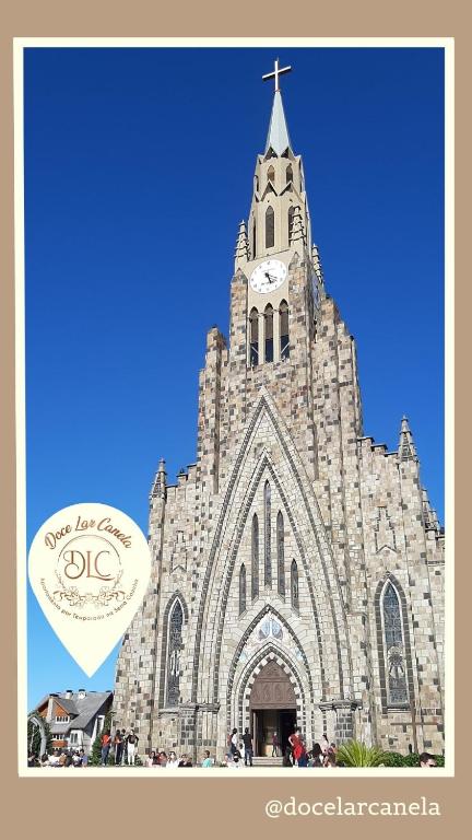 Doce Lar Canela - Apartamento aconchegante ao lado da Catedral de Pedra - Apartamento De Un Dormitorio