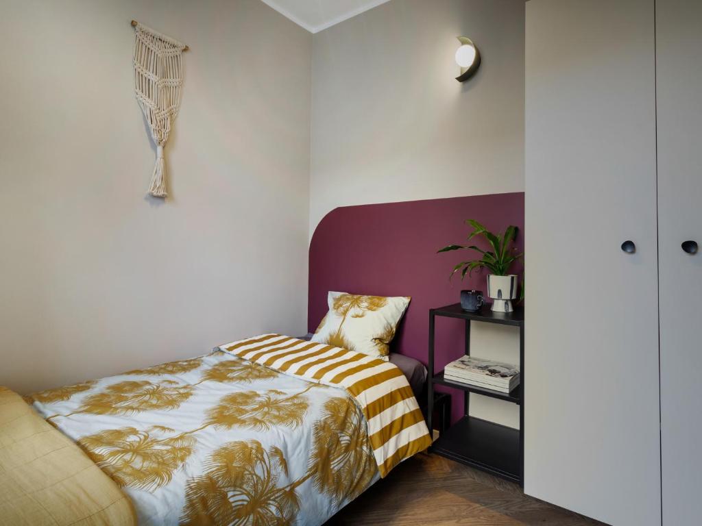 Posteľ alebo postele v izbe v ubytovaní Apartament Good Morning Wrocław 1 piętro - Klima - 100m Rynek - Netflix - Parking w cenie
