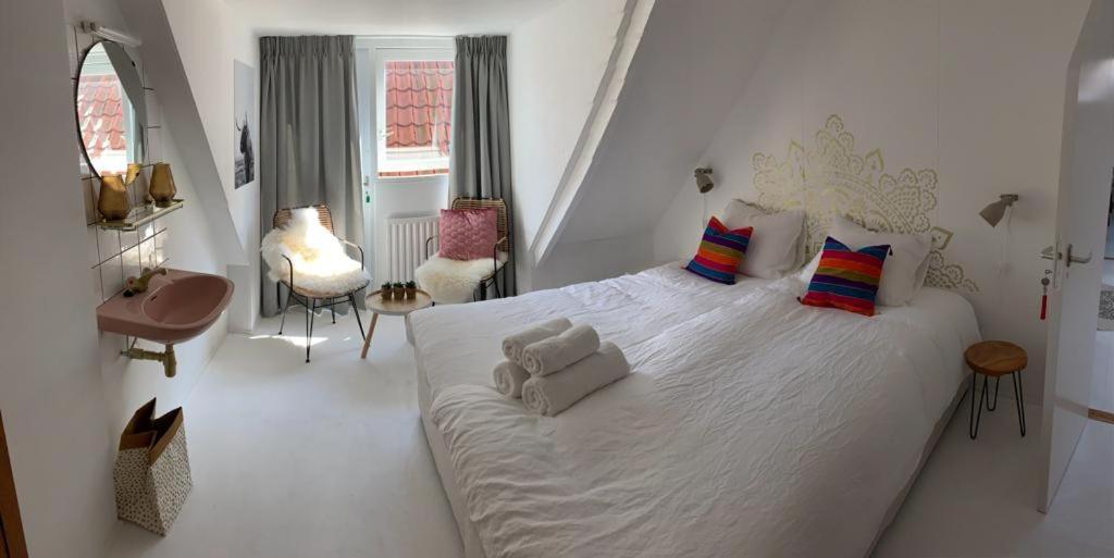 Postel nebo postele na pokoji v ubytování B & B TX71