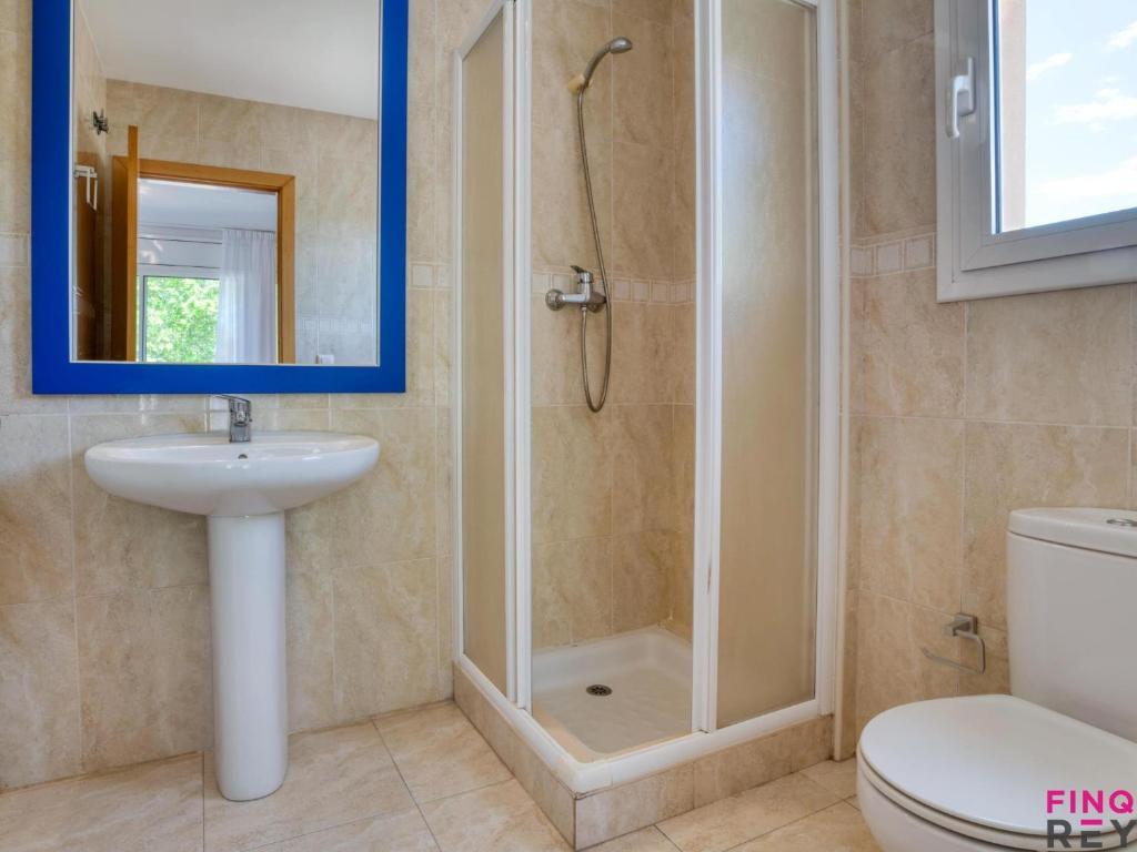 Kúpeľňa v ubytovaní S'agaró Centre Ap 3