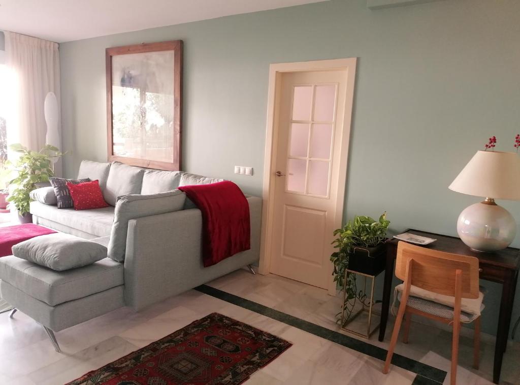 Posedenie v ubytovaní Beach & Golf Design Apartment Marbella