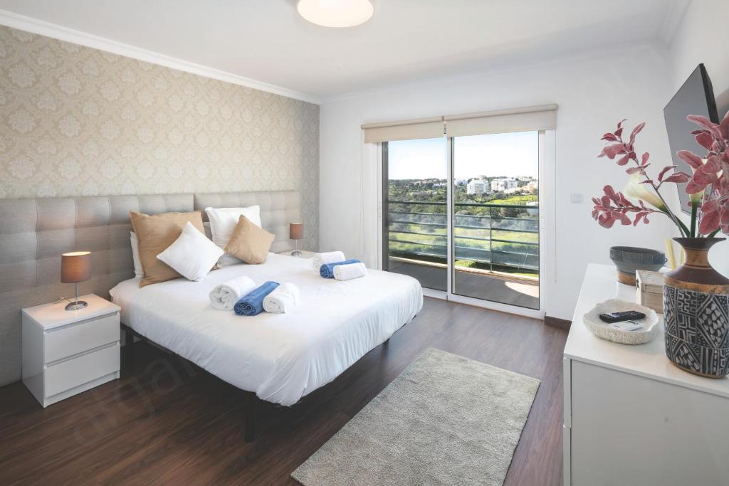 Ένα ή περισσότερα κρεβάτια σε δωμάτιο στο Apartment Mar a Vista