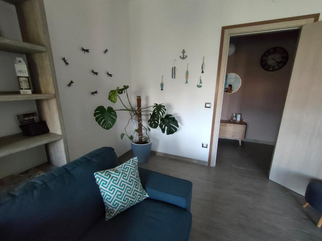 Posezení v ubytování B&B Libellula