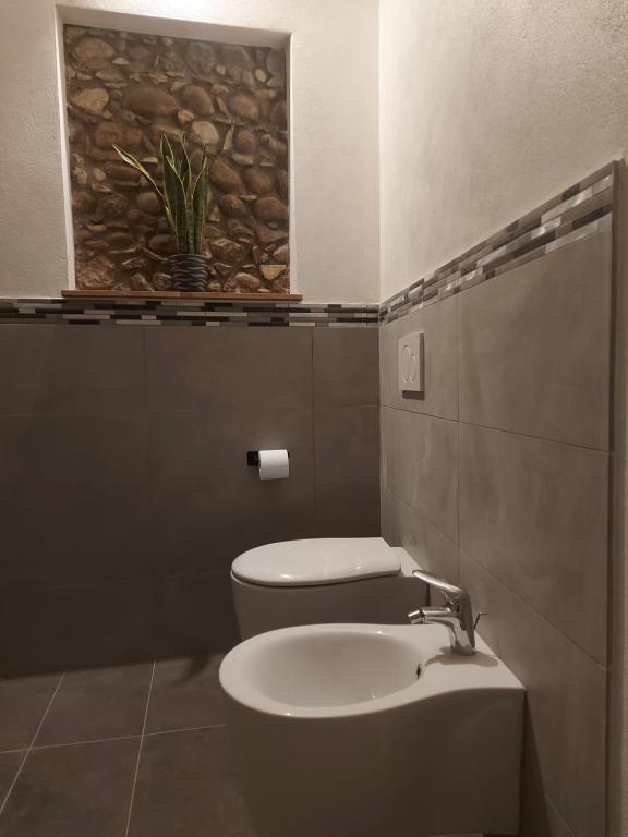 Koupelna v ubytování B&B Corte Colli Antichi