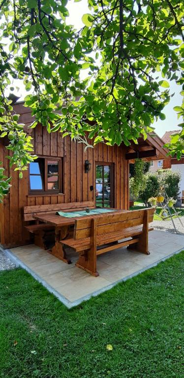 Κήπος έξω από το Ferienwohnung Hilde