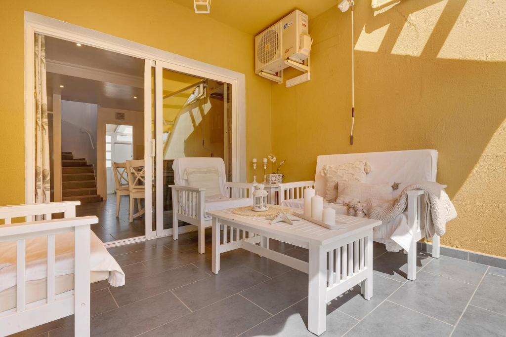 Posezení v ubytování Moderno Triplex Sonneland