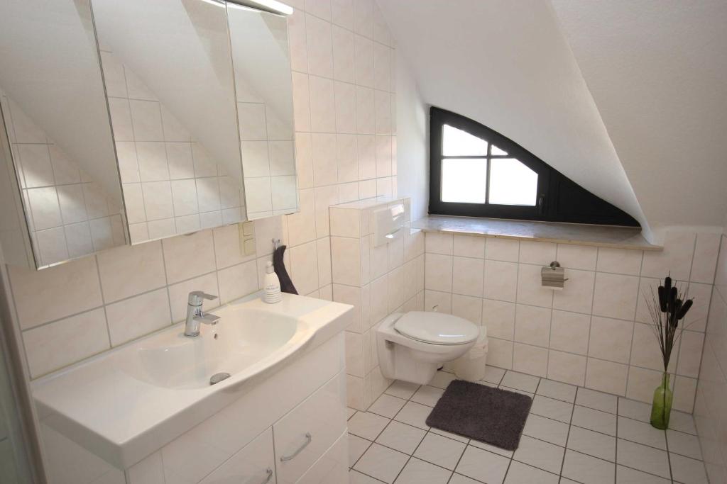 Koupelna v ubytování Appartement Levien