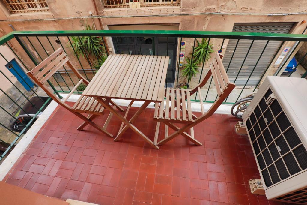Balkón nebo terasa v ubytování Le Mura room&breakfast