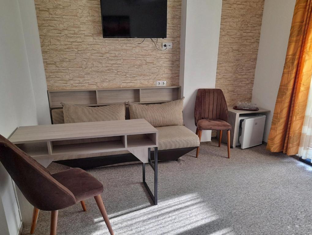 Posezení v ubytování Hotel Alexis