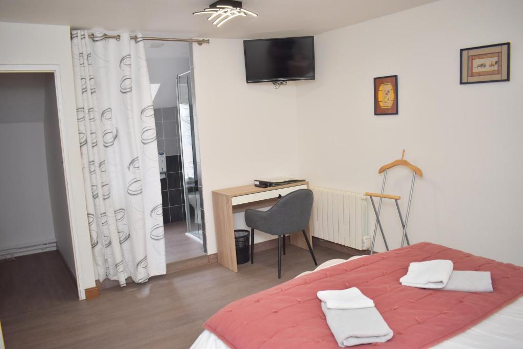 Auberge Saint Fergeux - Habitación Doble