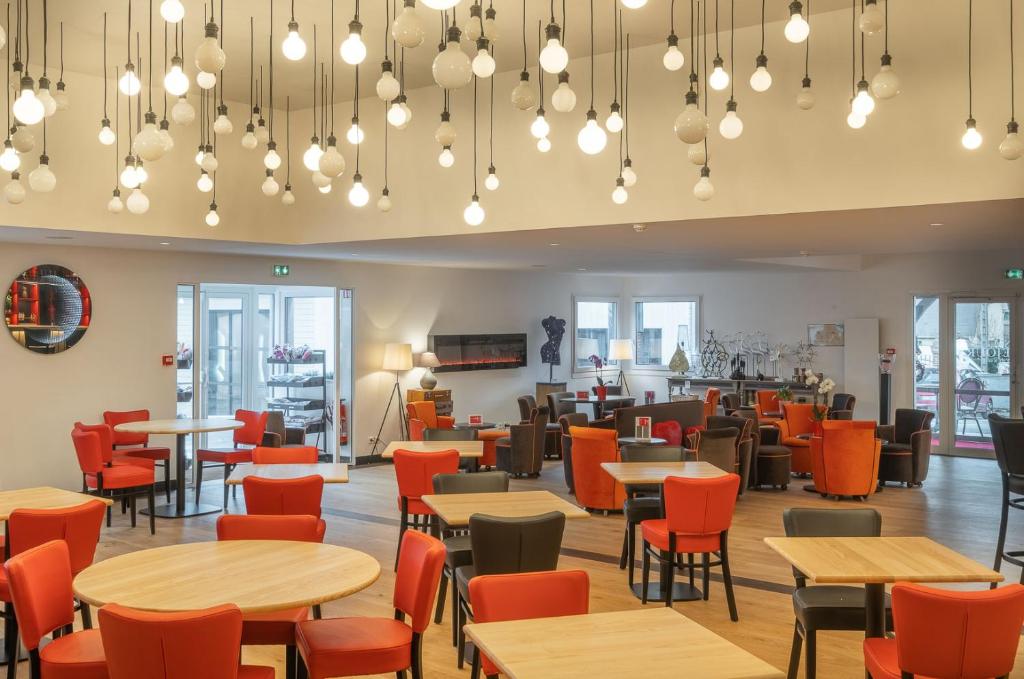 Restaurace v ubytování LE M HOTEL & SPA HONFLEUR