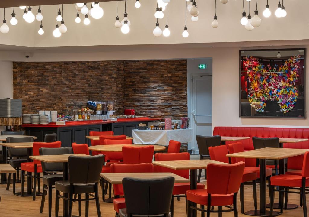 Restaurace v ubytování LE M HOTEL & SPA HONFLEUR