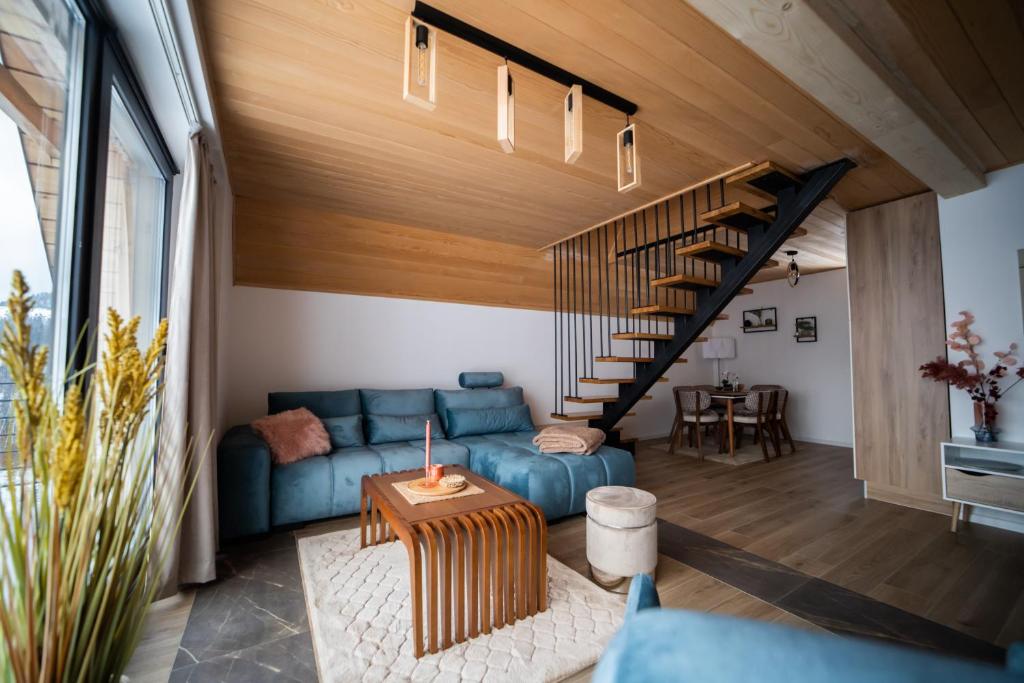 Posezení v ubytování Tarvil Apartmani - Zaovine