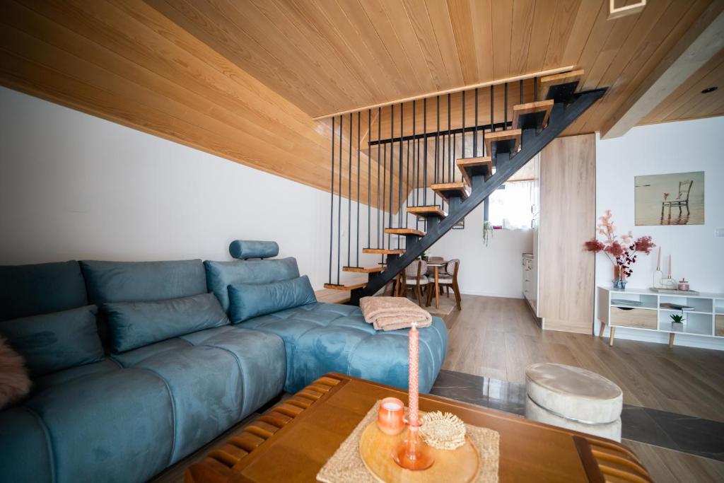 Posezení v ubytování Tarvil Apartmani - Zaovine
