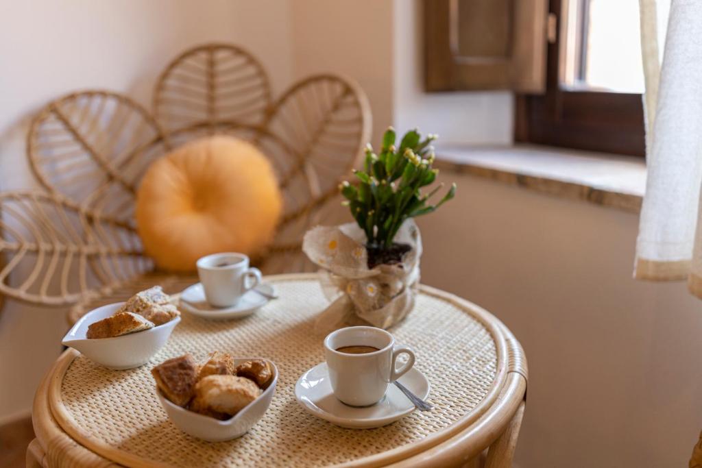 Príslušenstvo na prípravu kávy alebo čaju v ubytovaní Agriturismo Cappellese