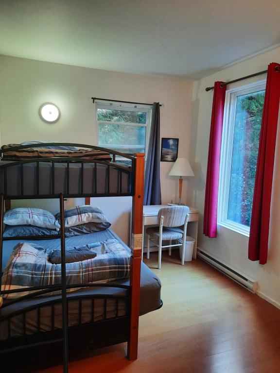 Postel nebo postele na pokoji v ubytování C&N Backpackers - Ucluelet