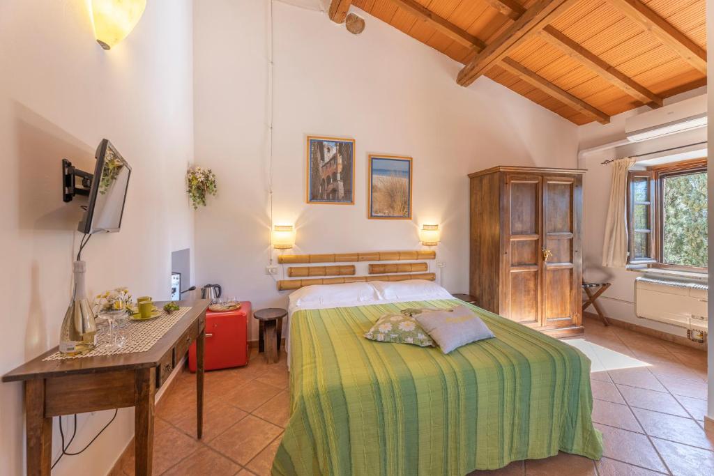 Posteľ alebo postele v izbe v ubytovaní Agriturismo Cappellese