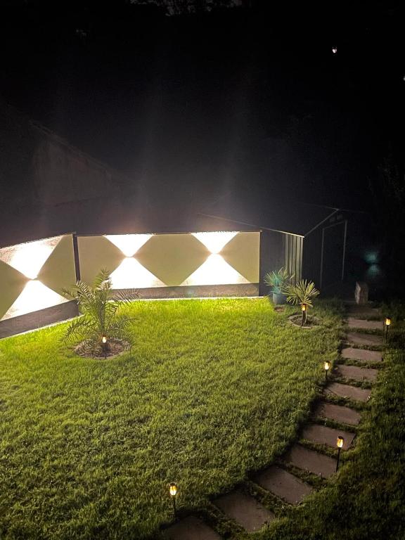Zahrada ubytování Ferienwohnungen im Palmengarten - 70 qm