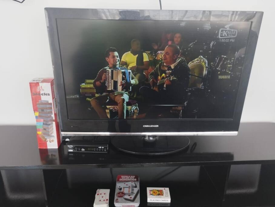 TV i/ili multimedijalni sistem u objektu Apartamento el mirador