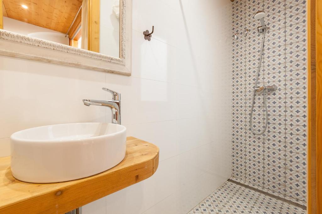 A bathroom at Sant Rafel House