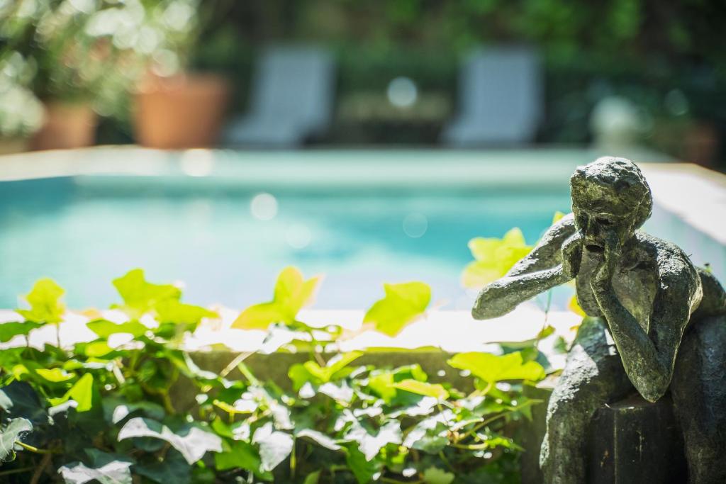 Zahrada ubytování Les Jardins de Baracane