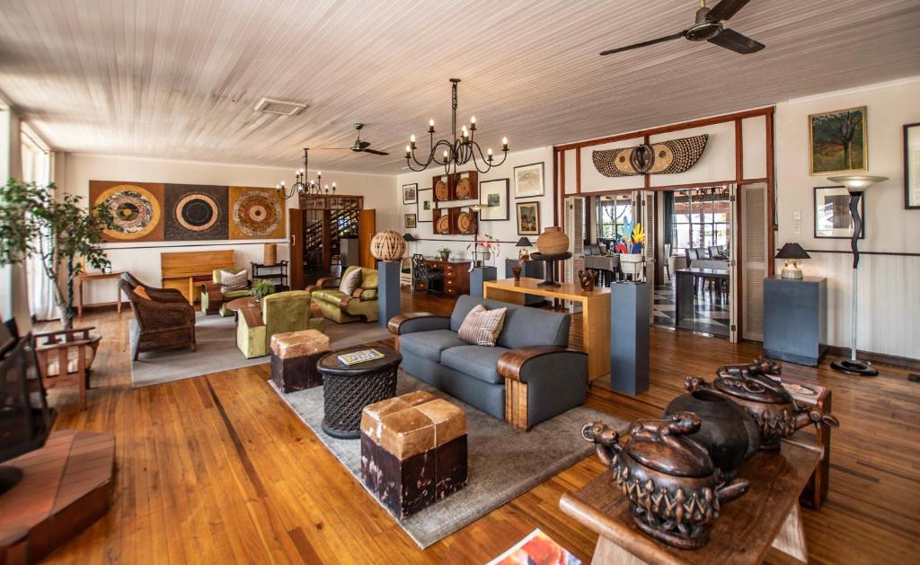 Un lugar para sentarse en Graskop Hotel