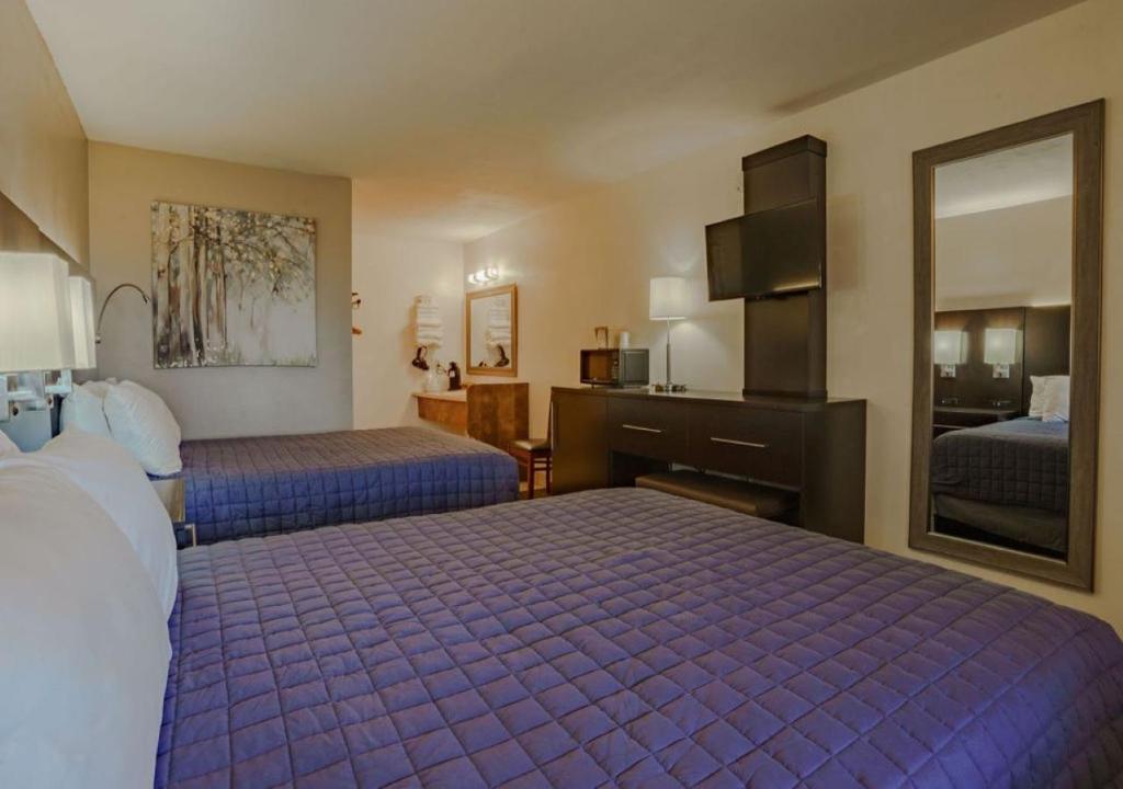 Letto o letti in una camera di Shady Acre Inn and Suites