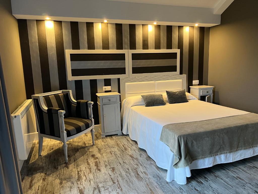 Posteľ alebo postele v izbe v ubytovaní A Finca Hotel