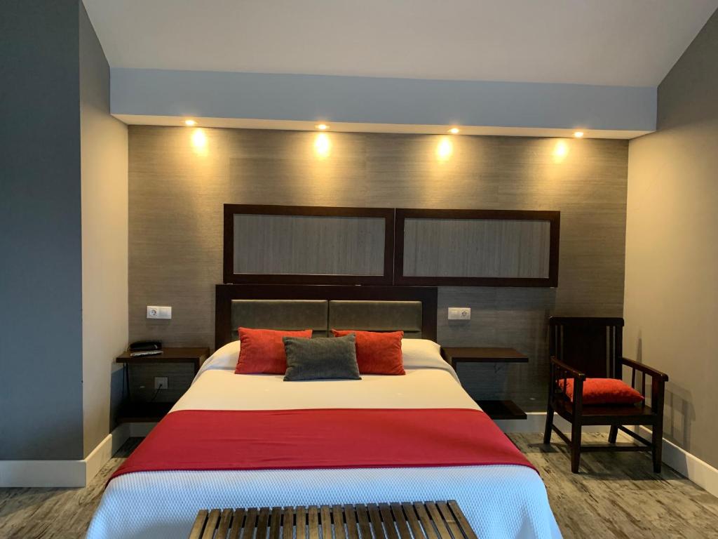Posteľ alebo postele v izbe v ubytovaní A Finca Hotel
