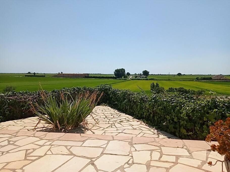 A garden outside Casa Lorena