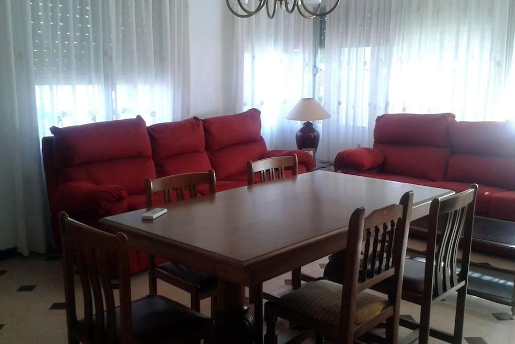 A seating area at Casa Lorena