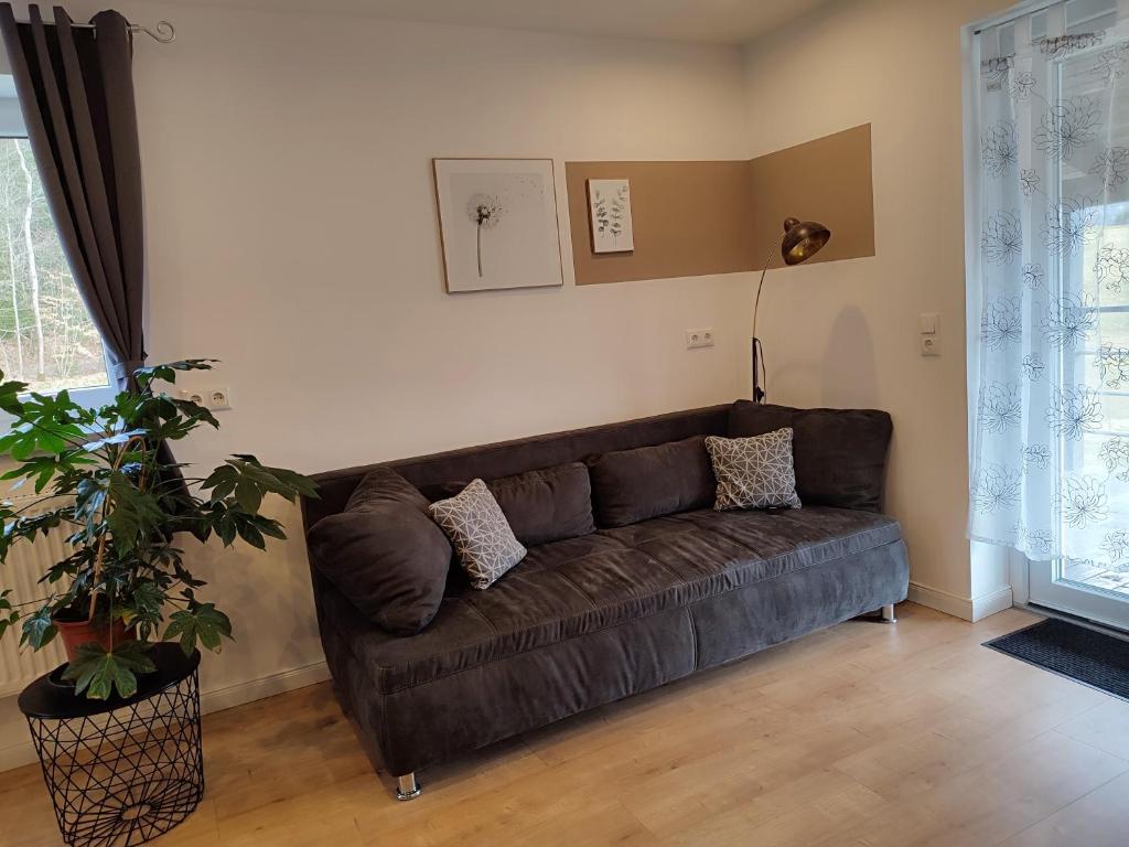 Posezení v ubytování Kutscherhaus